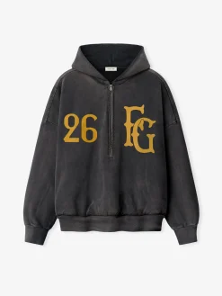 Baseball Club Half Zip Hoodie