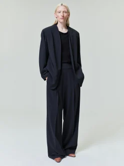 Collarless Jacket