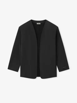 Collarless Jacket