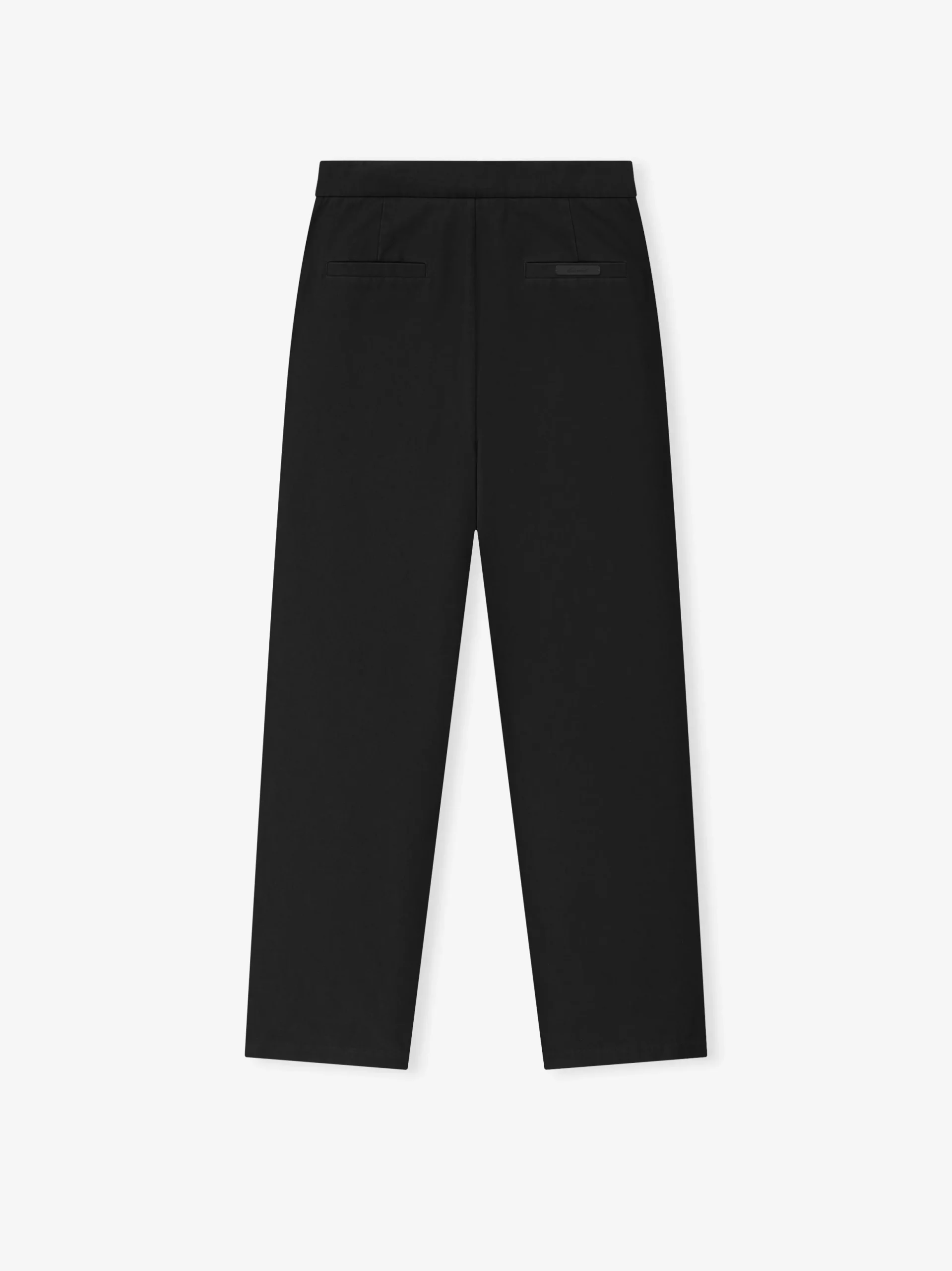 Cotton Canvas Pleat Front Pant