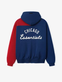 Cubs Raglan Half Zip Sport Hoodie