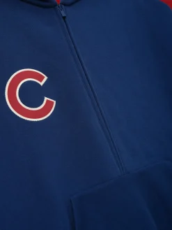Cubs Raglan Half Zip Sport Hoodie
