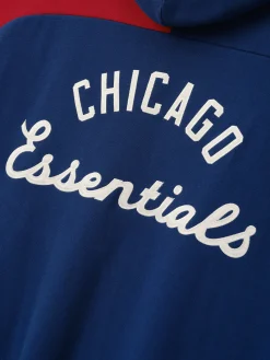 Cubs Raglan Half Zip Sport Hoodie