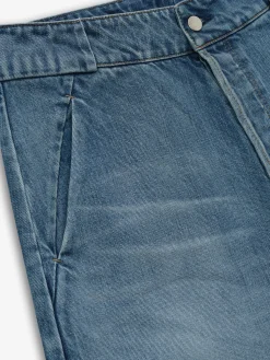 Denim Utility Shorts