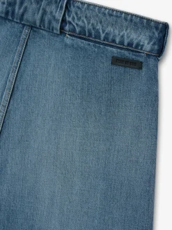 Denim Utility Shorts