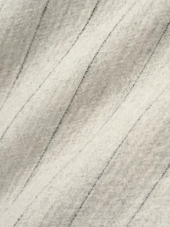 Double Face Wool Baseball Flared Pants