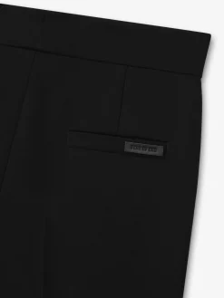 Double Weave Wool Tailored Flared Pants