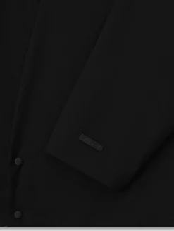 Easy Care Wool Relaxed Lapelless Jacket