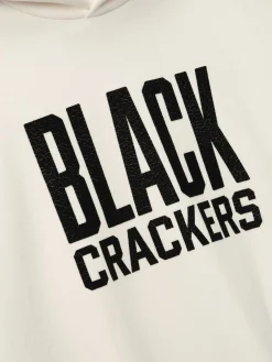 Essentials Black Crackers Hoodie
