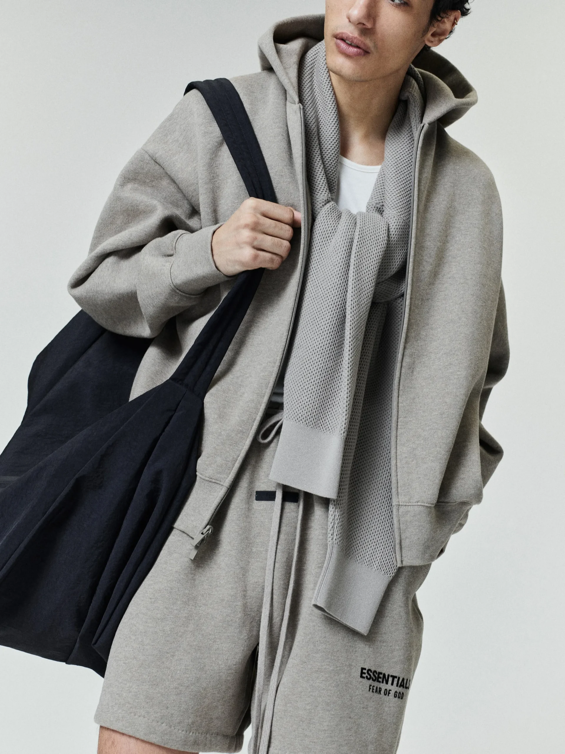 Essentials SS26 Classic Zip-Up Hoodie