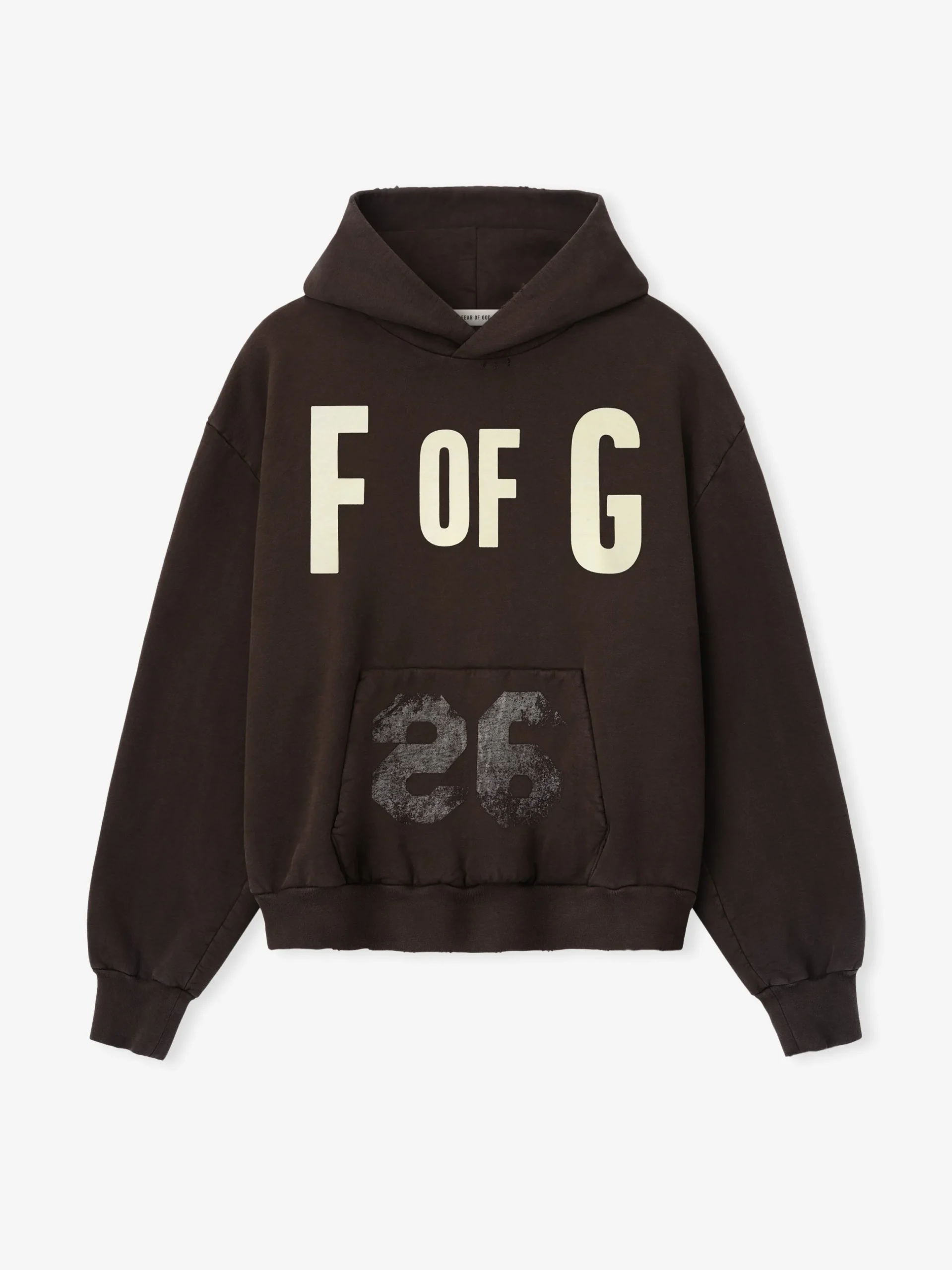 F Of G Classic Half Raglan Hoodie W/ Pocket