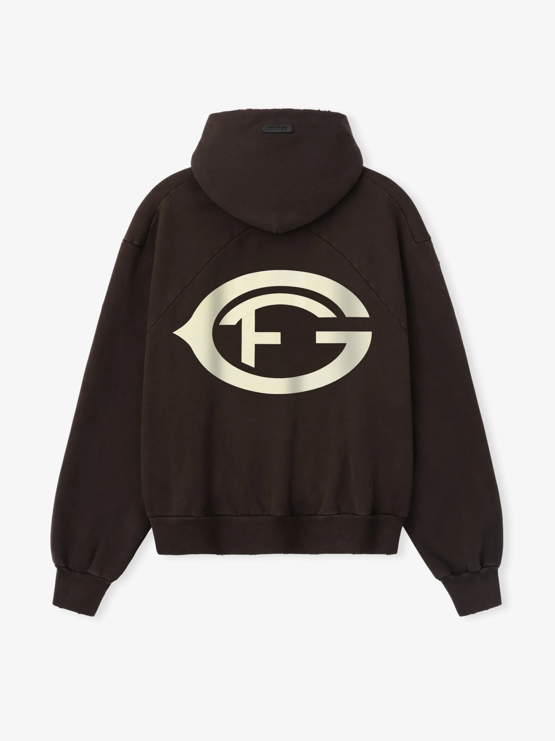 F Of G Classic Half Raglan Hoodie W/ Pocket