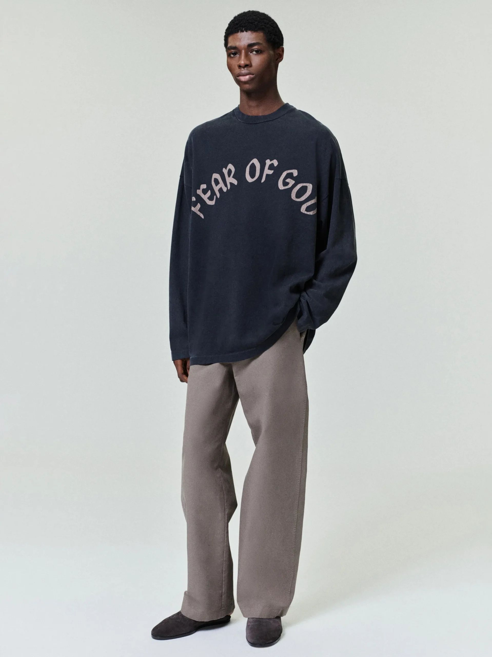 Fear Of God, F OF G Long Sleeve Tee