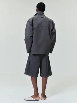 Garment Dyed Cotton Casual Short