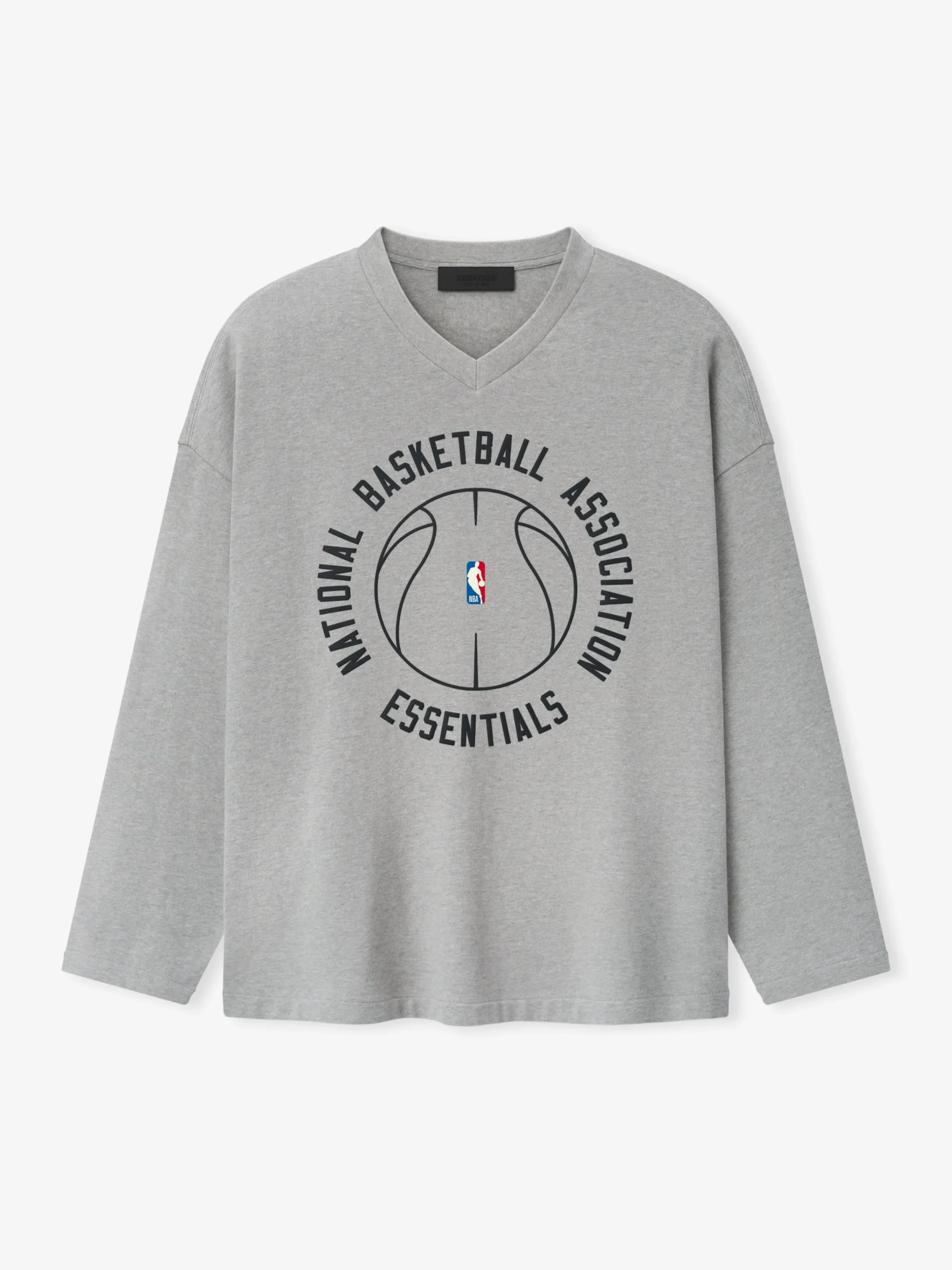 NBA X Barkley Hendricks Long Sleeve V-Neck Tee