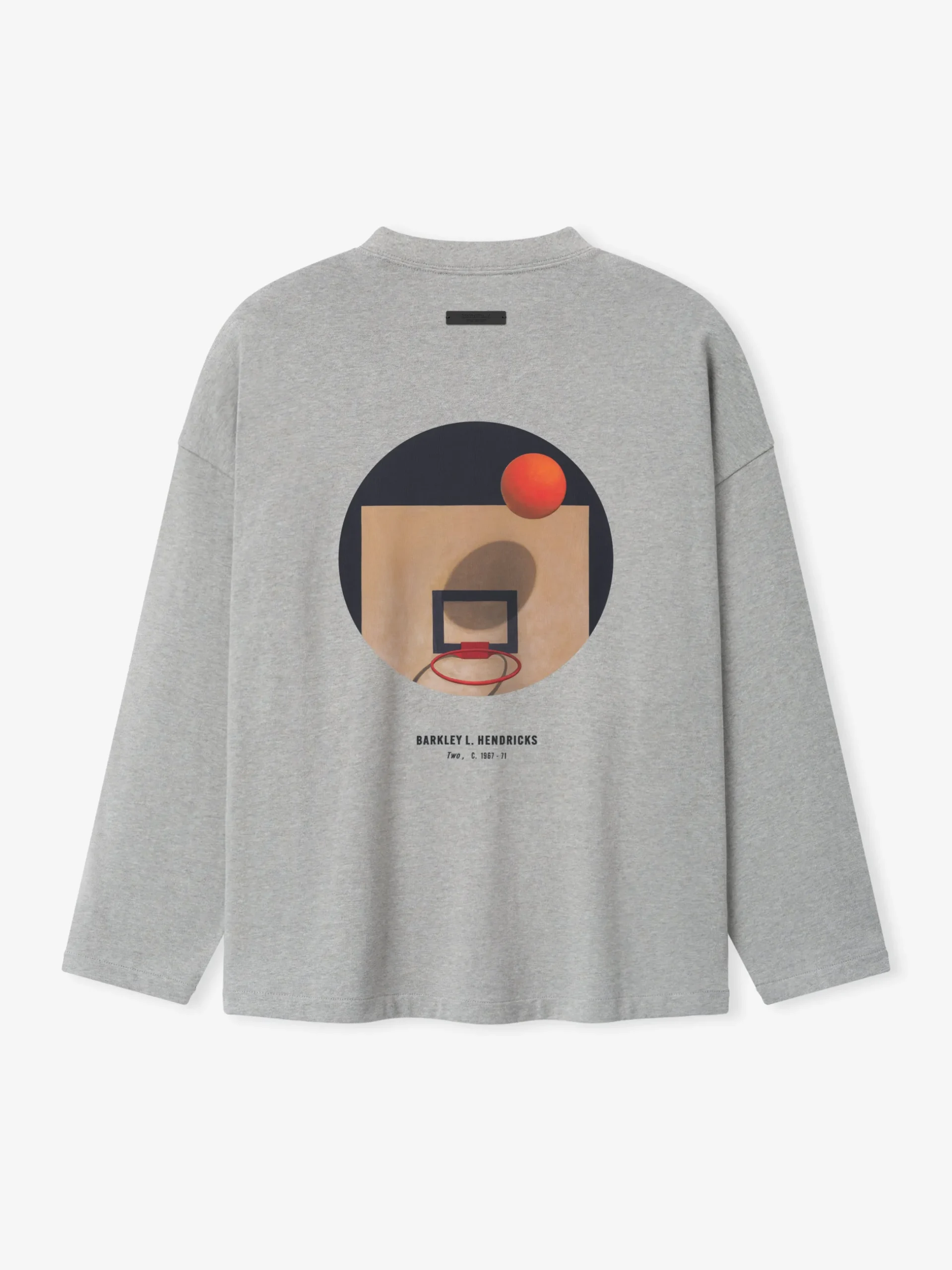 NBA X Barkley Hendricks Long Sleeve V-Neck Tee