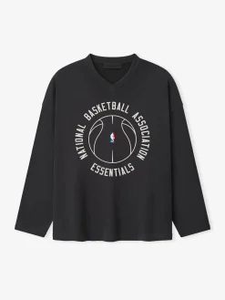 NBA X Barkley Hendricks Long Sleeve V-Neck Tee