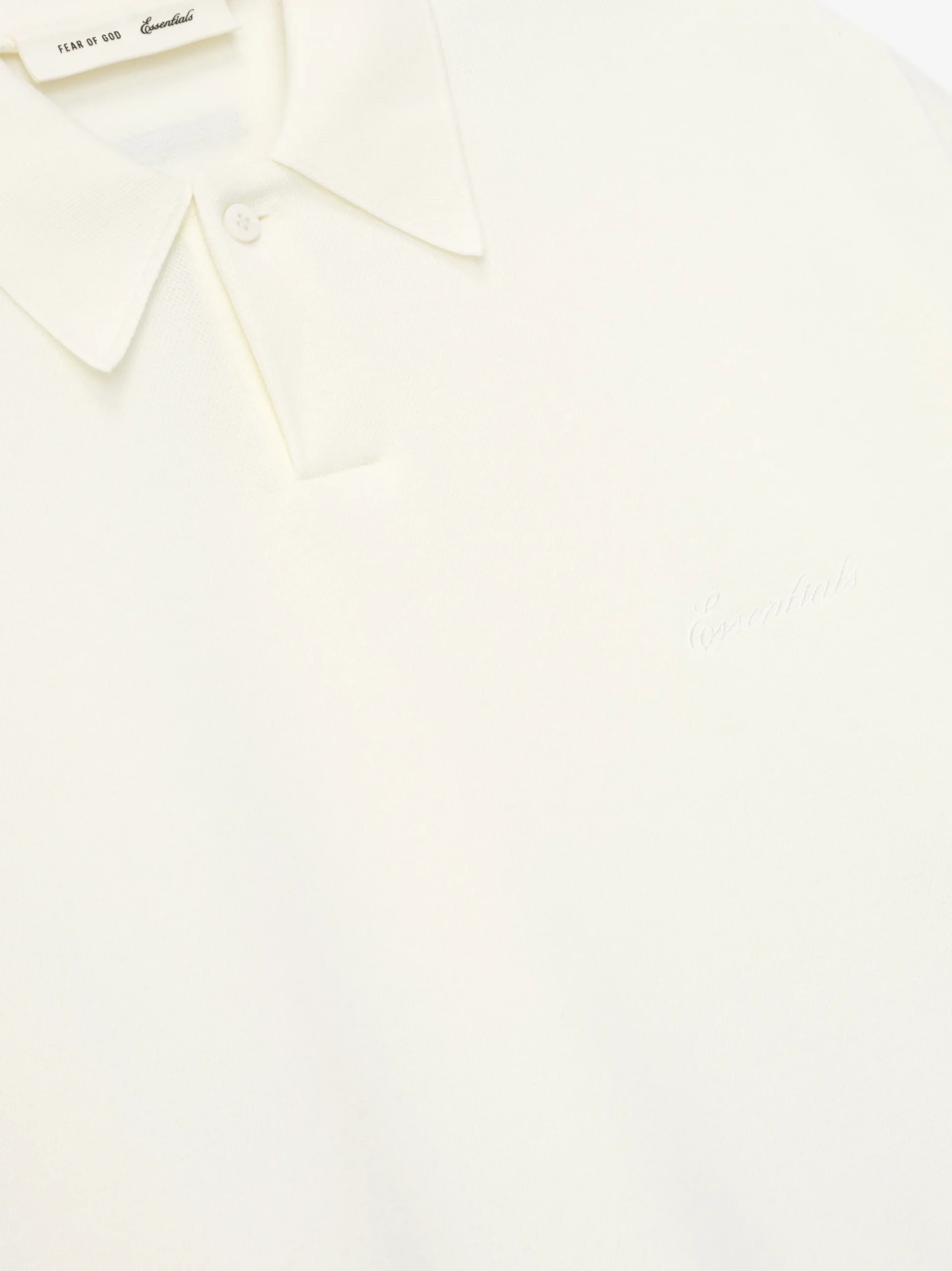 Pique Signature 90s Cropped Polo