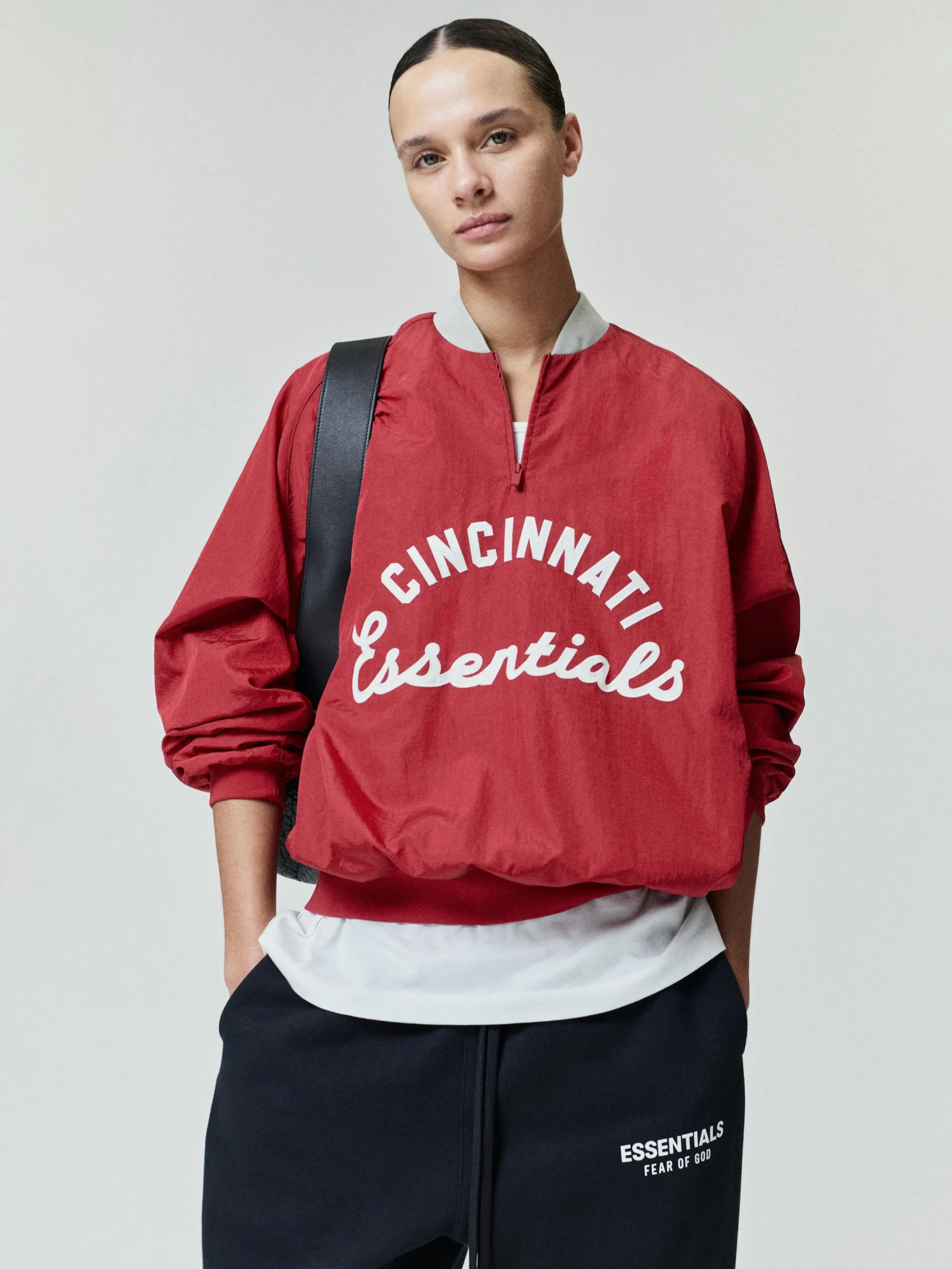 Reds Half Zip Pullover