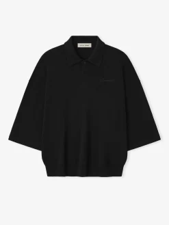 Signature 3/4 Sleeve 90s Knit Polo