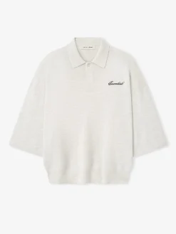 Signature 3/4 Sleeve 90s Knit Polo