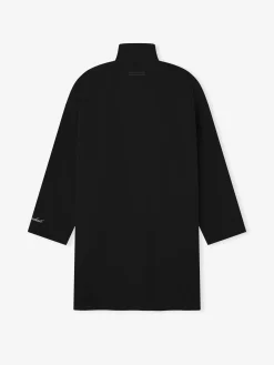 Sporty Nylon High Neck Jacket