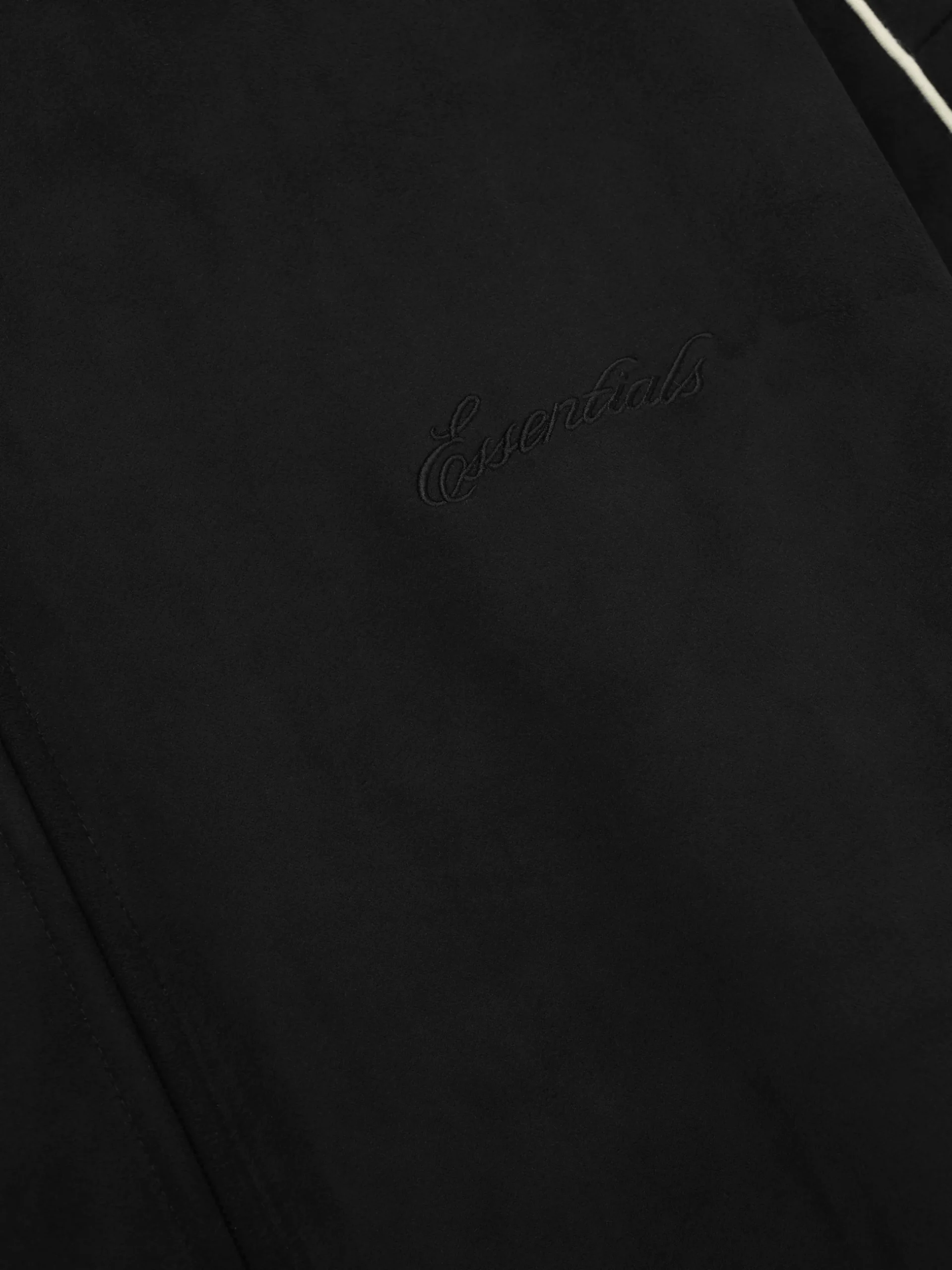 Suede Fleece Signature Modern Track Jacket
