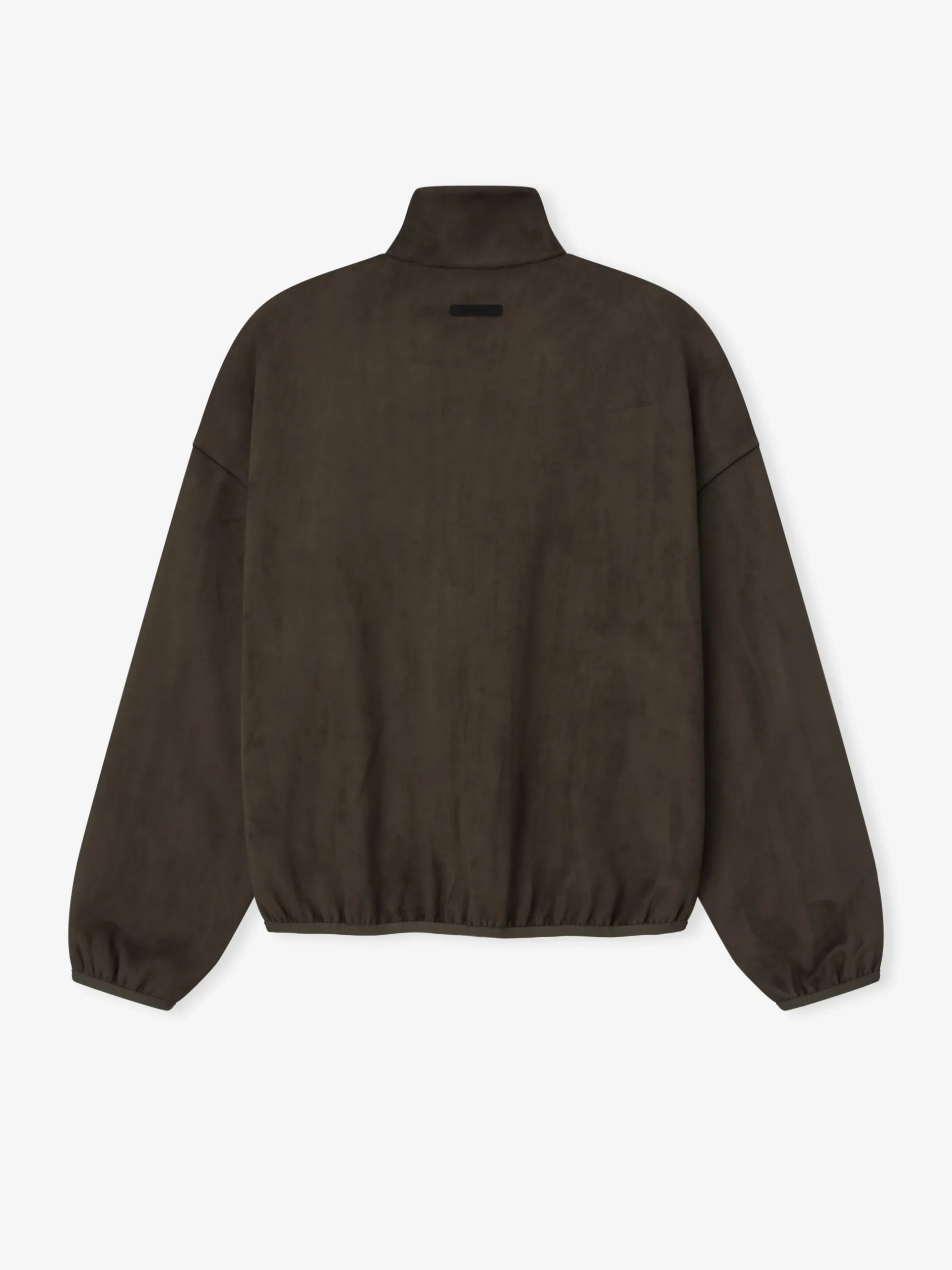 Suede Fleece Signature Modern Track Jacket W/ Piping