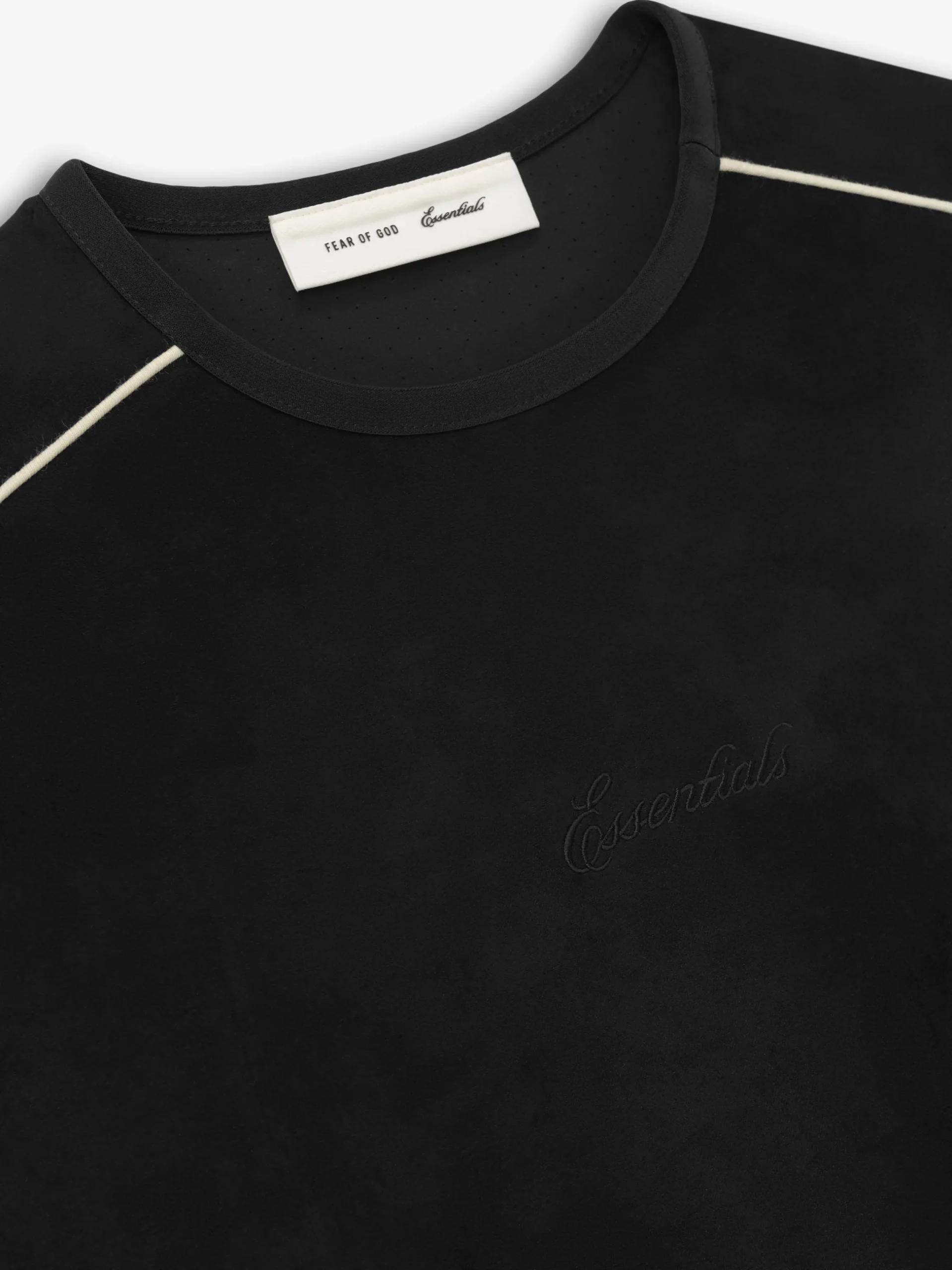 Suede Fleece Signature Modern Crewneck Sweatshirt