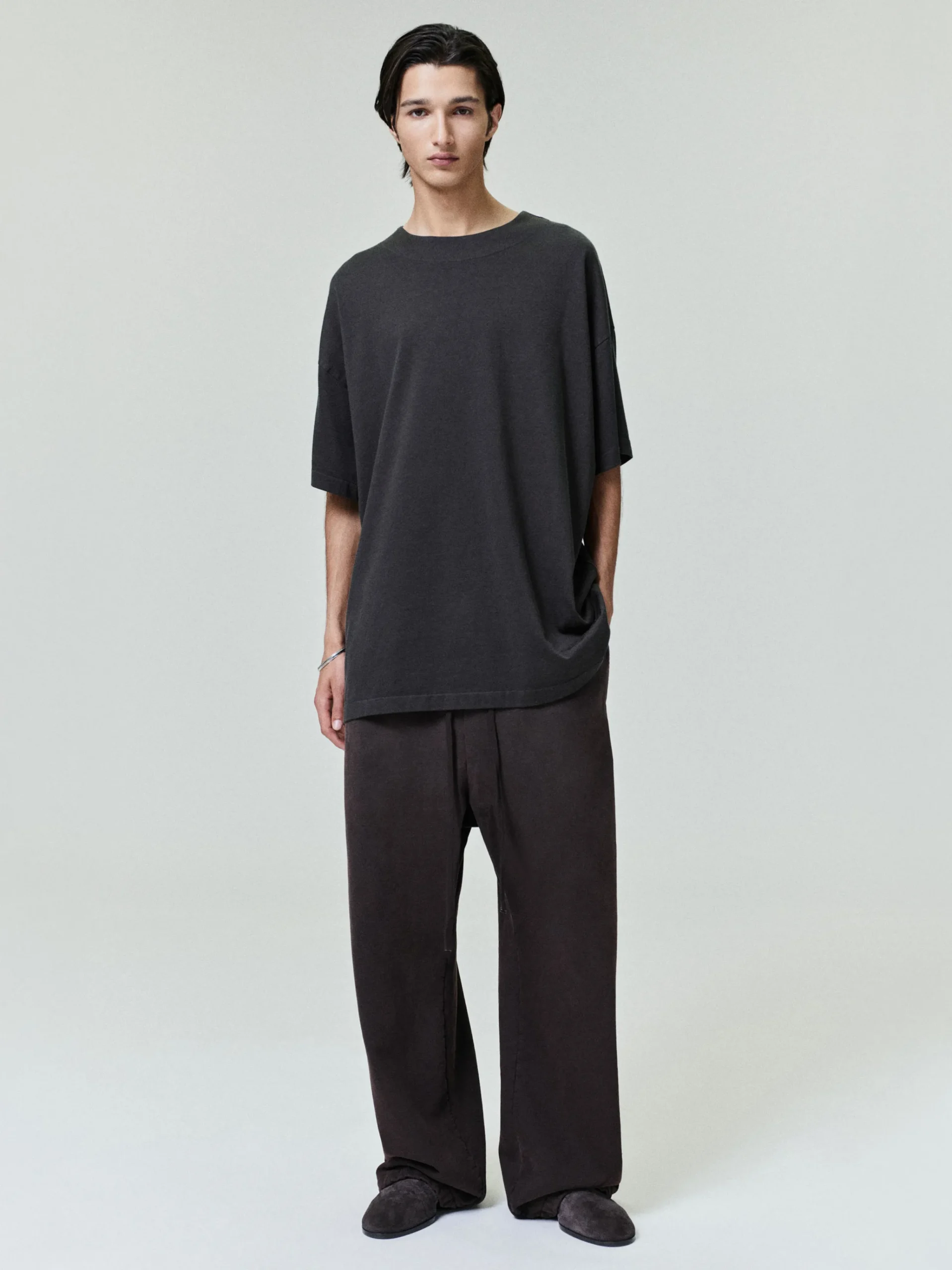 Sunfaded Wide Leg Sweatpant