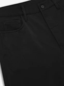 Textured Nylon 5 Pocket Short