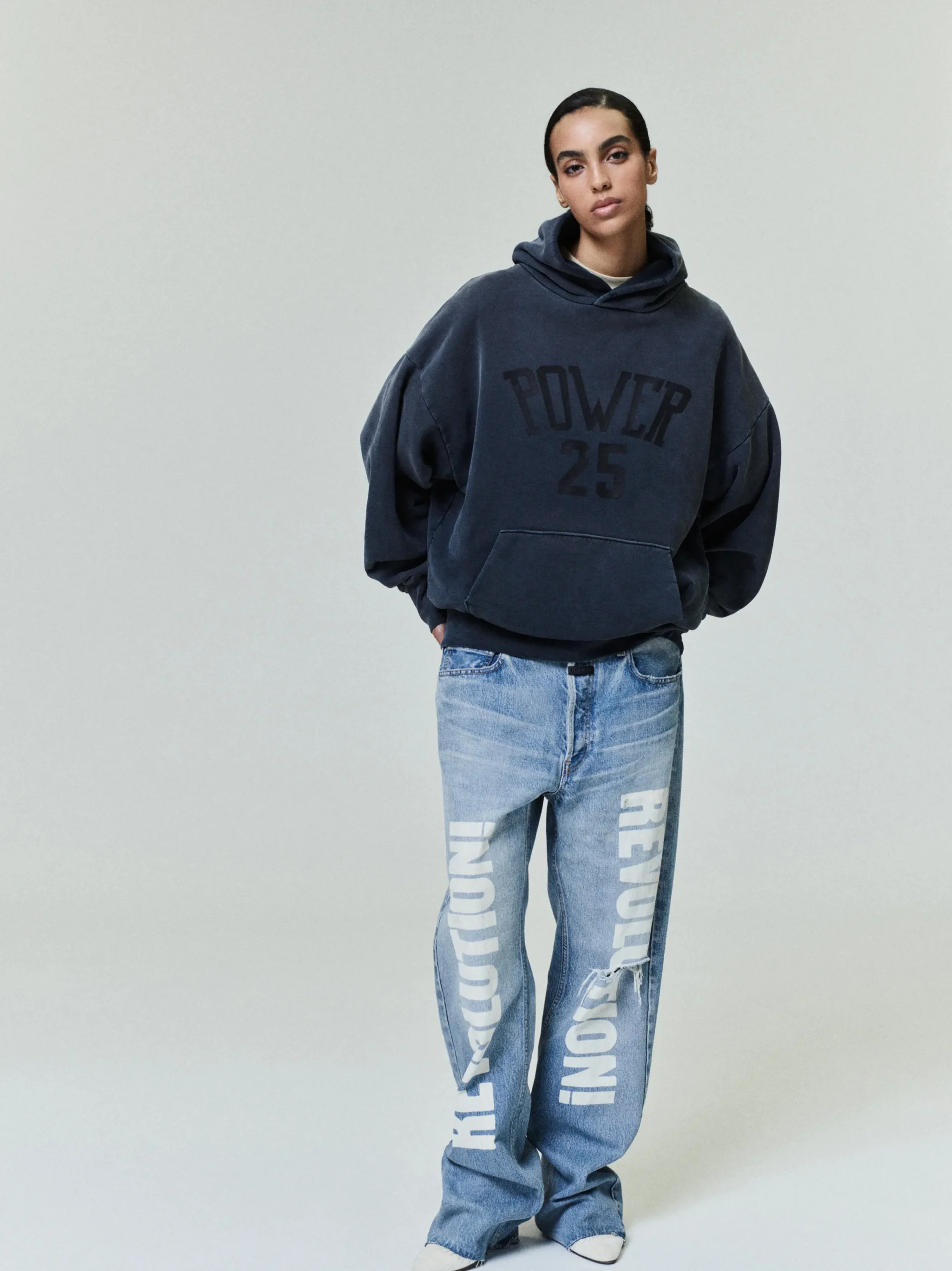 Vintage Power 25 Hoodie