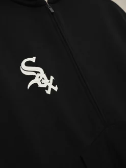 White Sox Raglan Half Zip Sport Hoodie