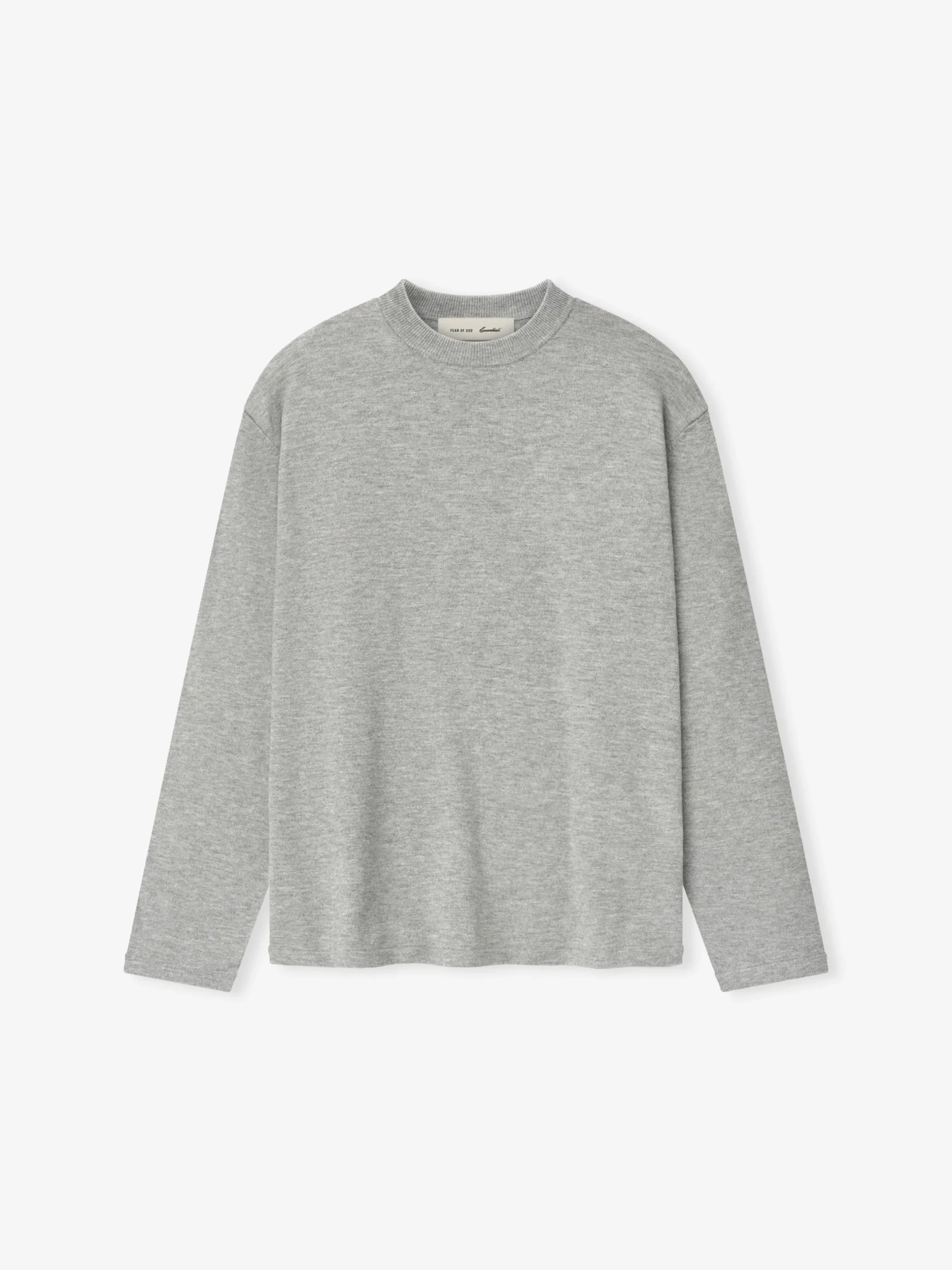 Womens Classic Knit Long Sleeve Tee