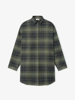 Womens Flannel Relaxed Shirt