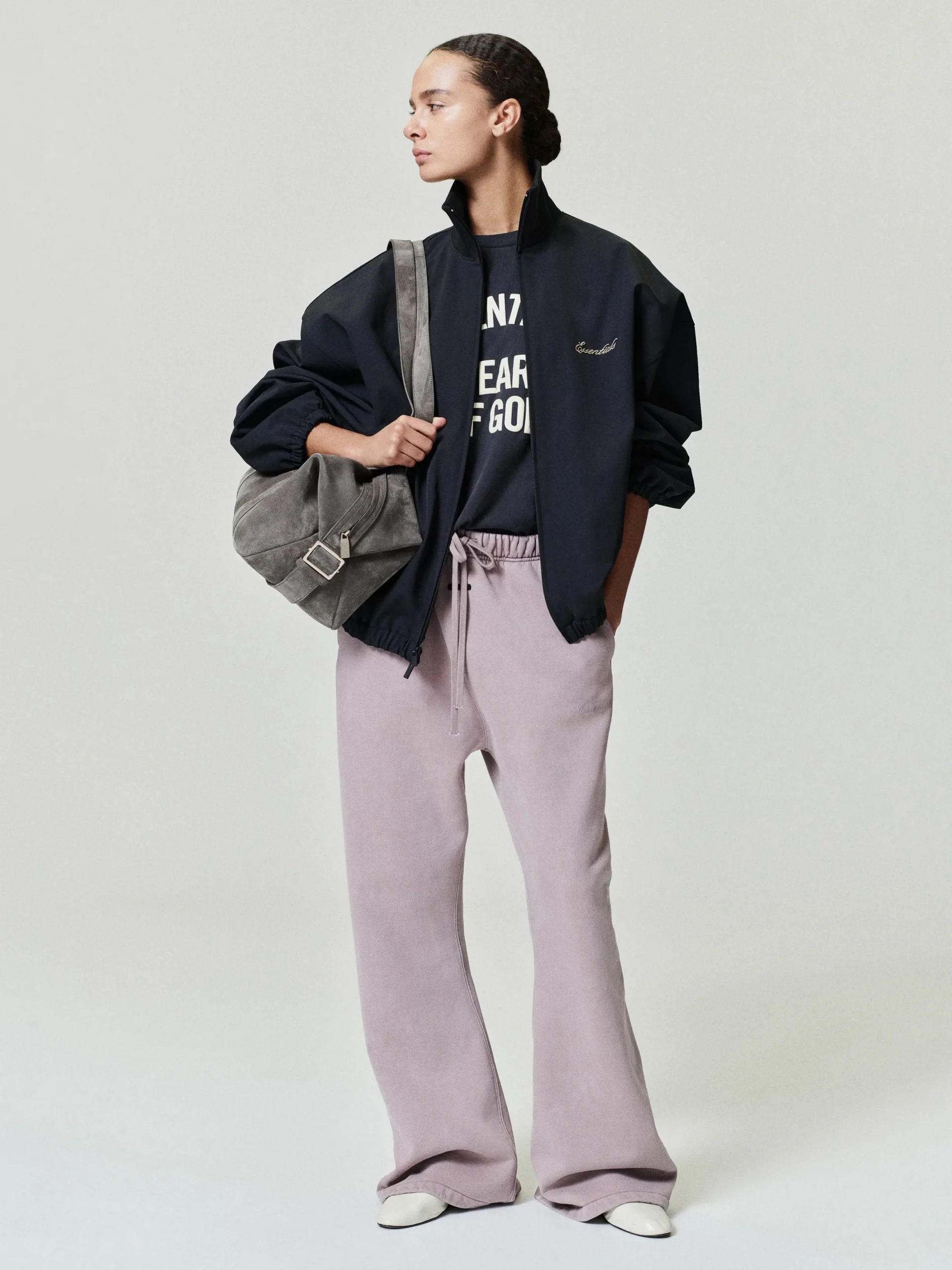 Womens Signature Classic Flare Sweatpant