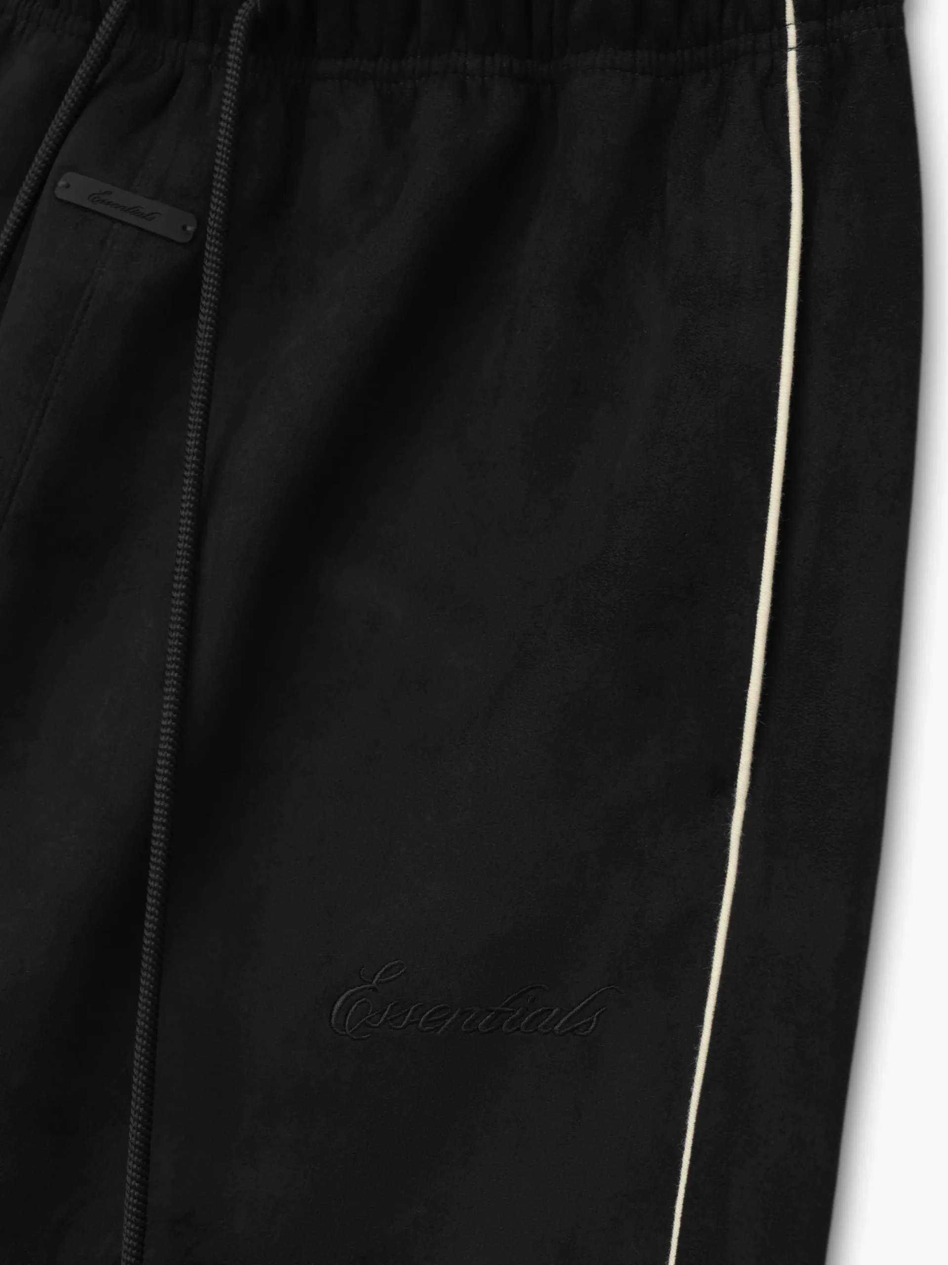 Womens Suede Fleece Signature Relaxed Pant