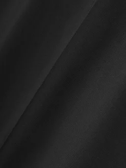 Womens Superfine Wool Twill Wide Leg Pants