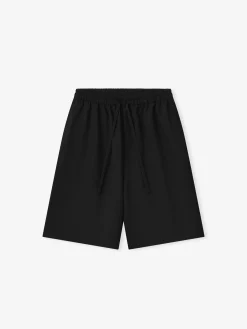 Womens Wool Ripstop Drawstring Shorts