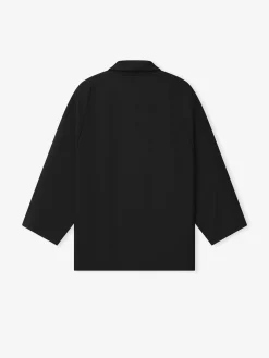 Womens Wool Ripstop Shawl Collar Jacket