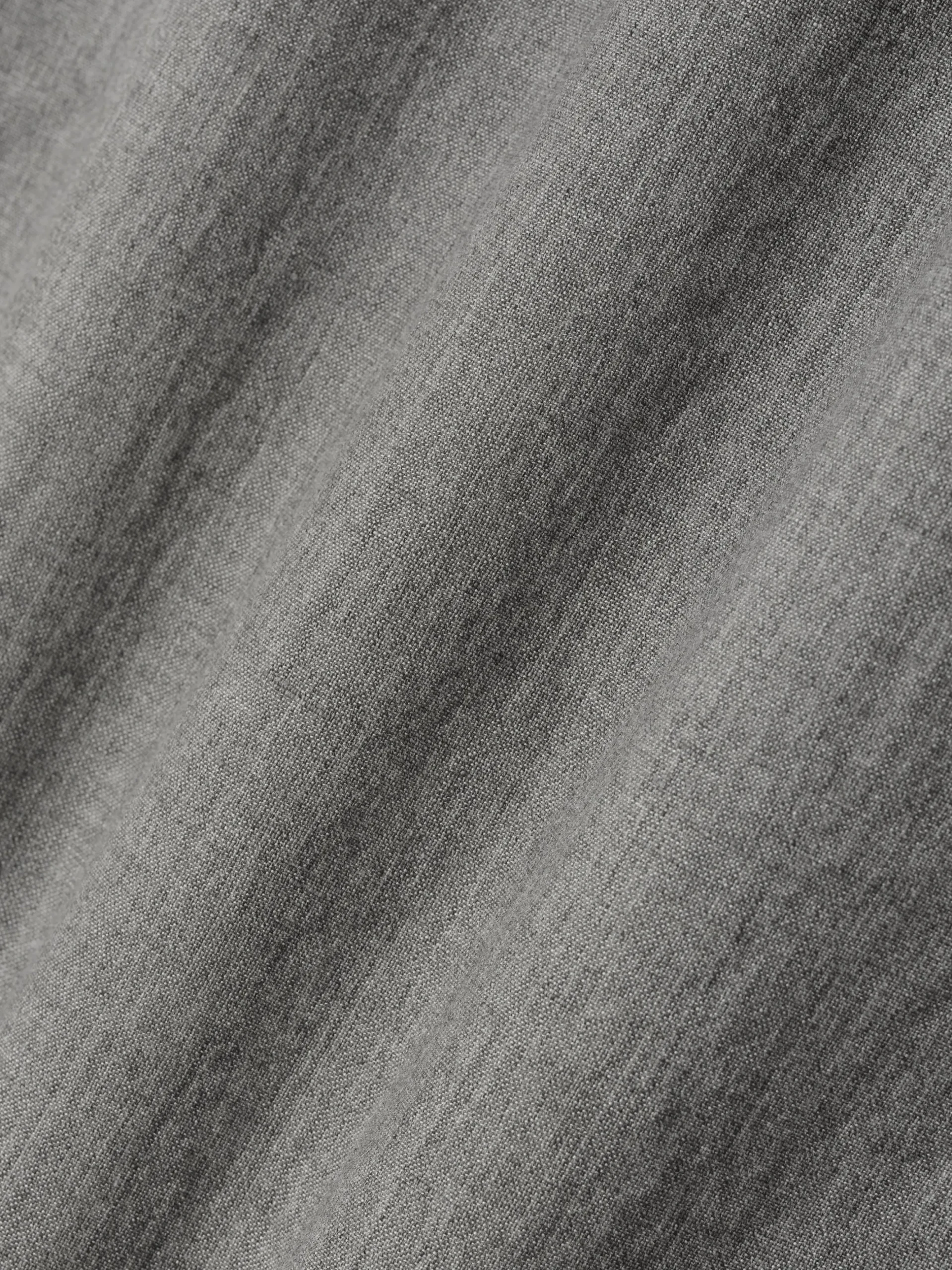 Wool Linen Wide Leg Drawstring Pants