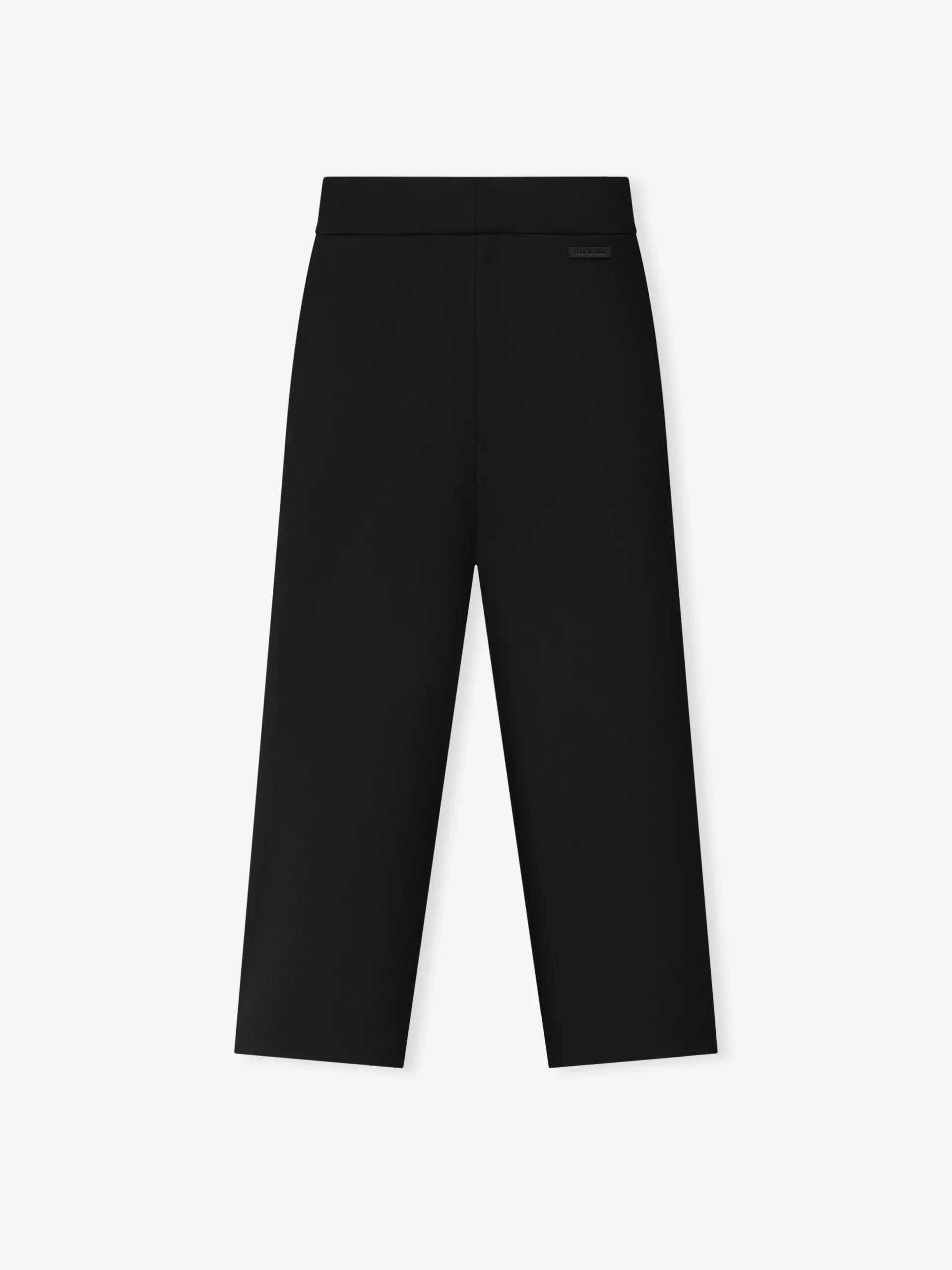 Wool Poplin Casual Flat Front Pants