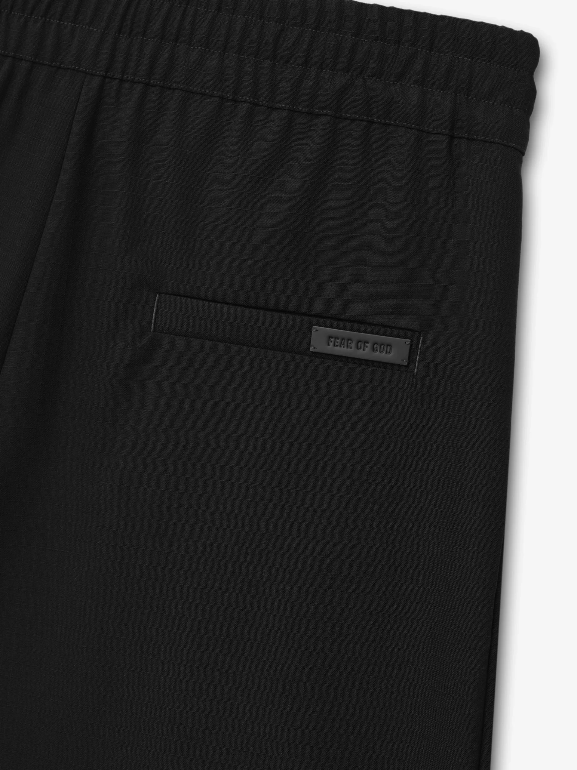 Wool Ripstop Baggy Shorts