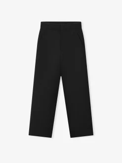 Wool Ripstop Casual Flat Front Pant