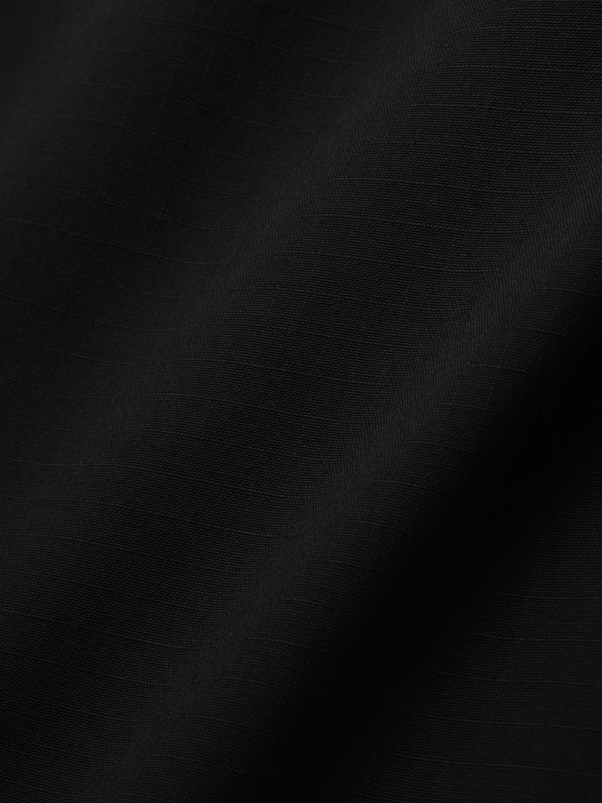 Wool Ripstop Relaxed Long Jacket