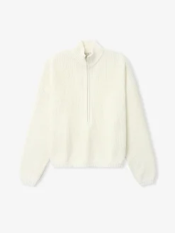 Zip-Up Sweater Long Sleeve