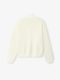 Zip-Up Sweater Long Sleeve