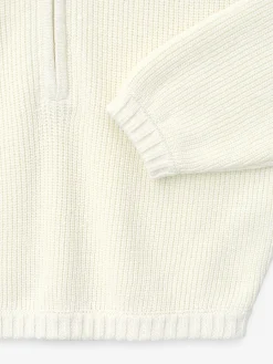 Zip-Up Sweater Long Sleeve